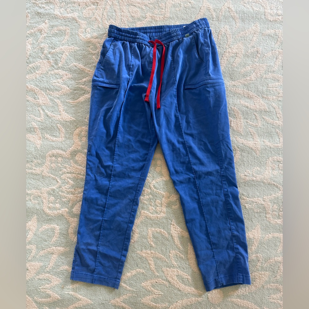 Mediclo TENCEL™ Sicily‎ ‎ Pintuck Tapered Scrub Pants cobalt blue women’s
